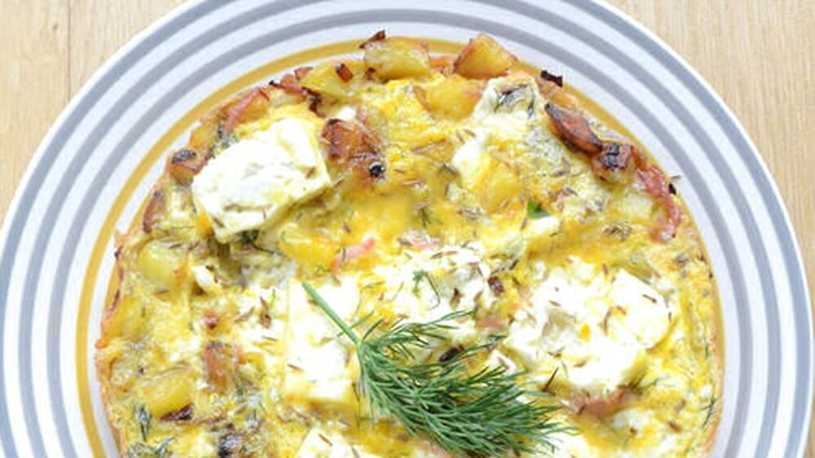 Tortilla aux pommes de terre et feta