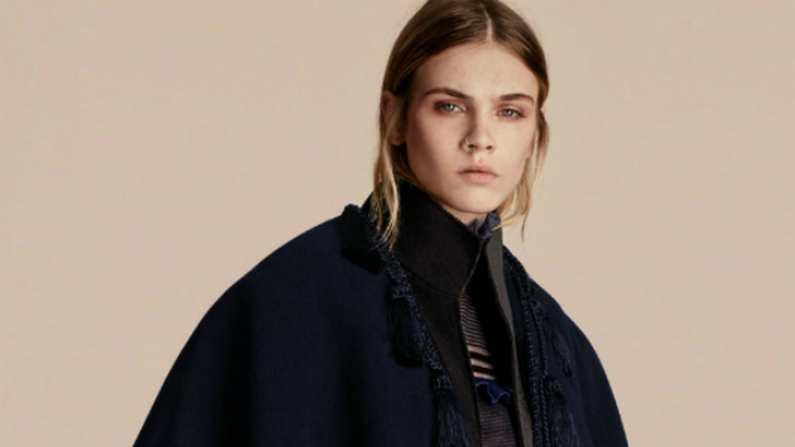 Poncho Burberry