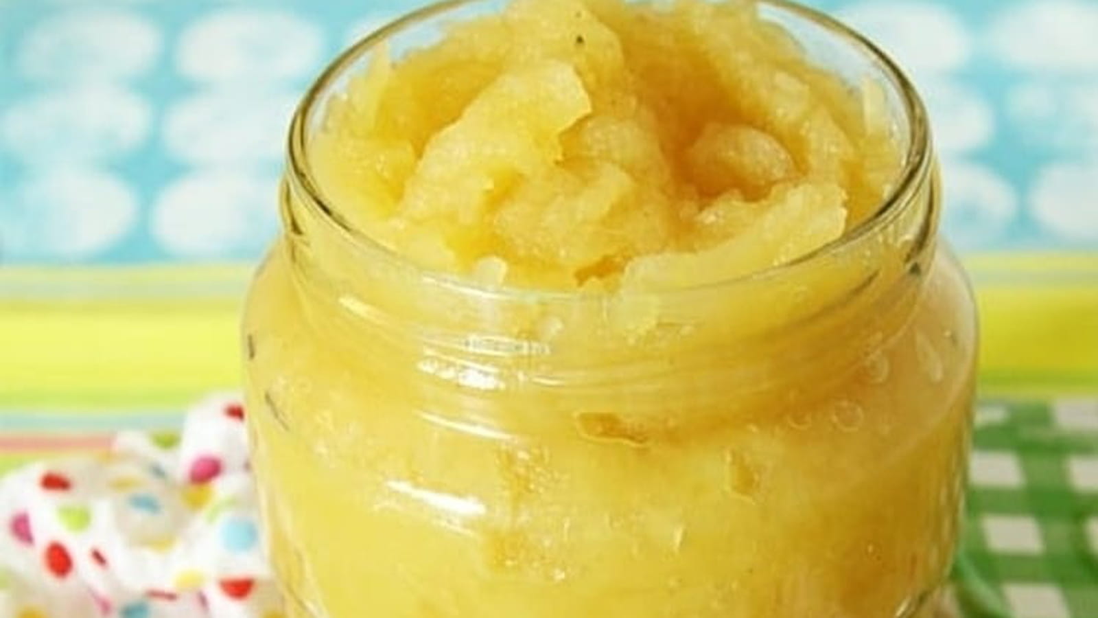 Compote de pommes maison