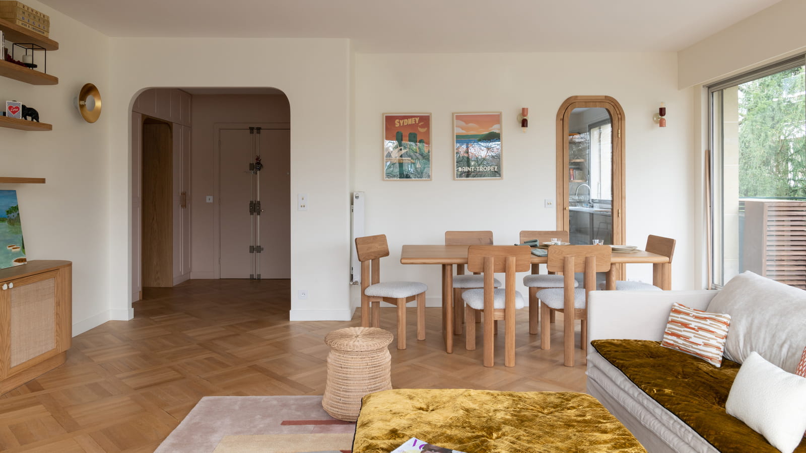 Salon-salle à manger après