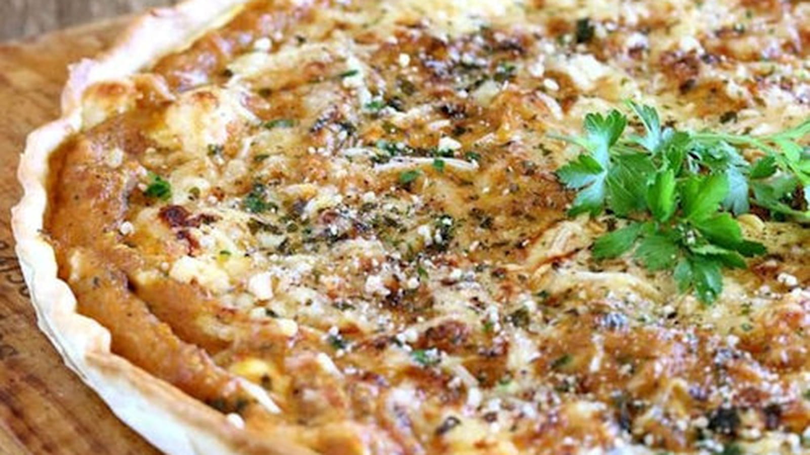 Tarte salée à la courge Butternut et au Roquefort