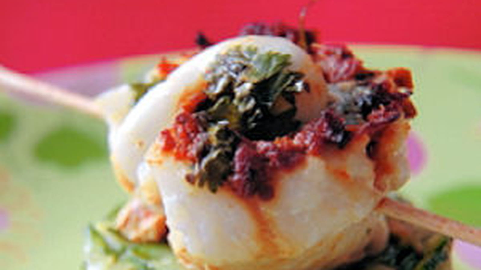 Brochettes de poisson