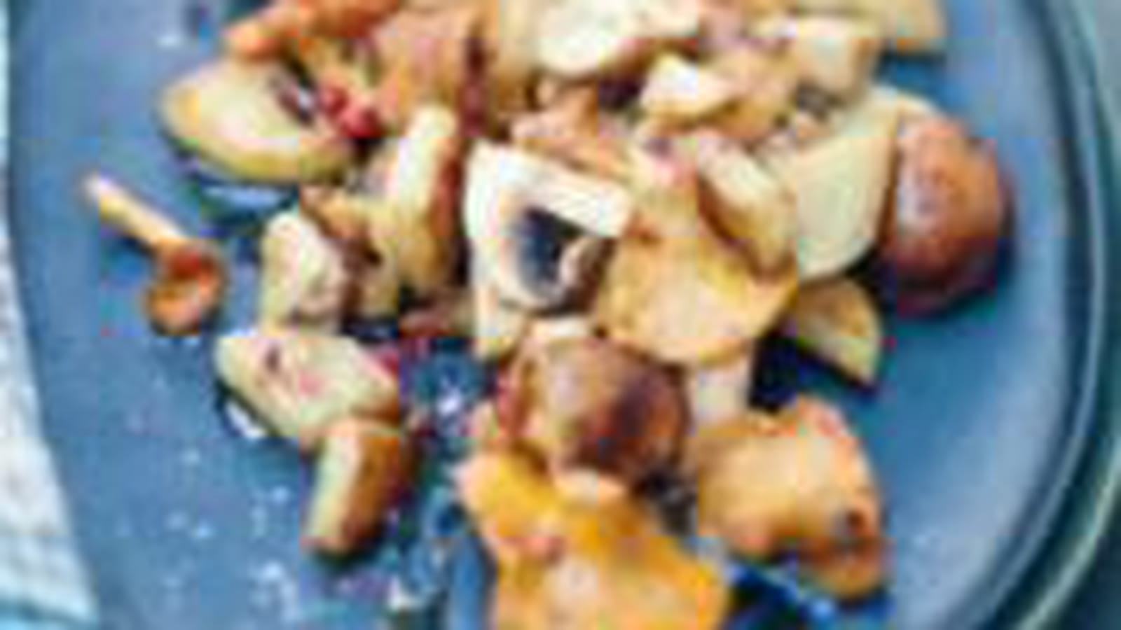 Poêlée de topinambours aux champignons