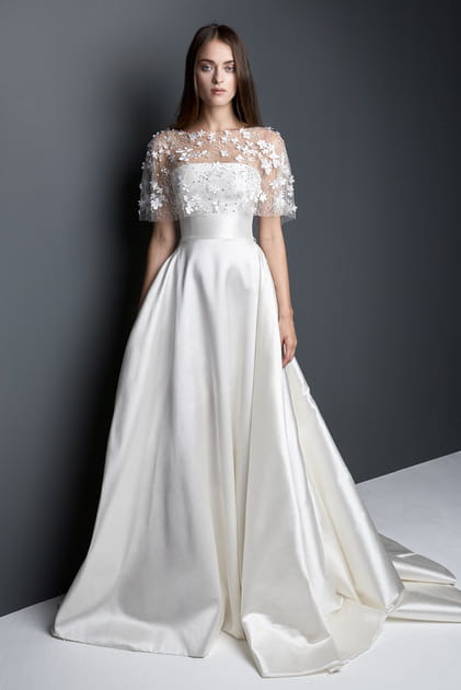 Robe de mariée bustier de Georges Hobeika