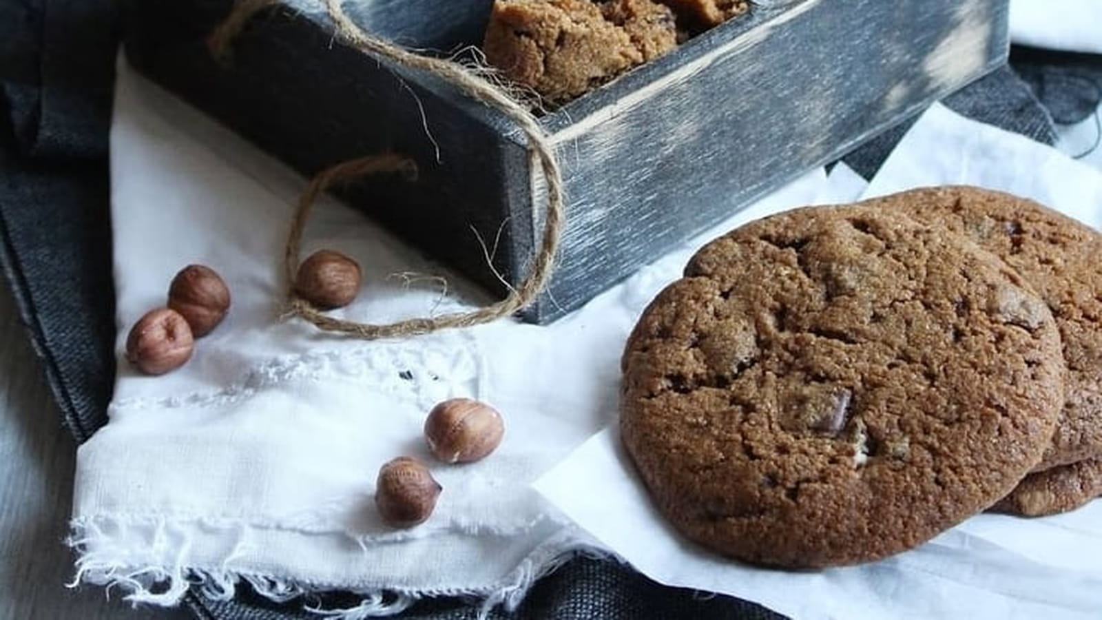 Cookies chocolat praliné