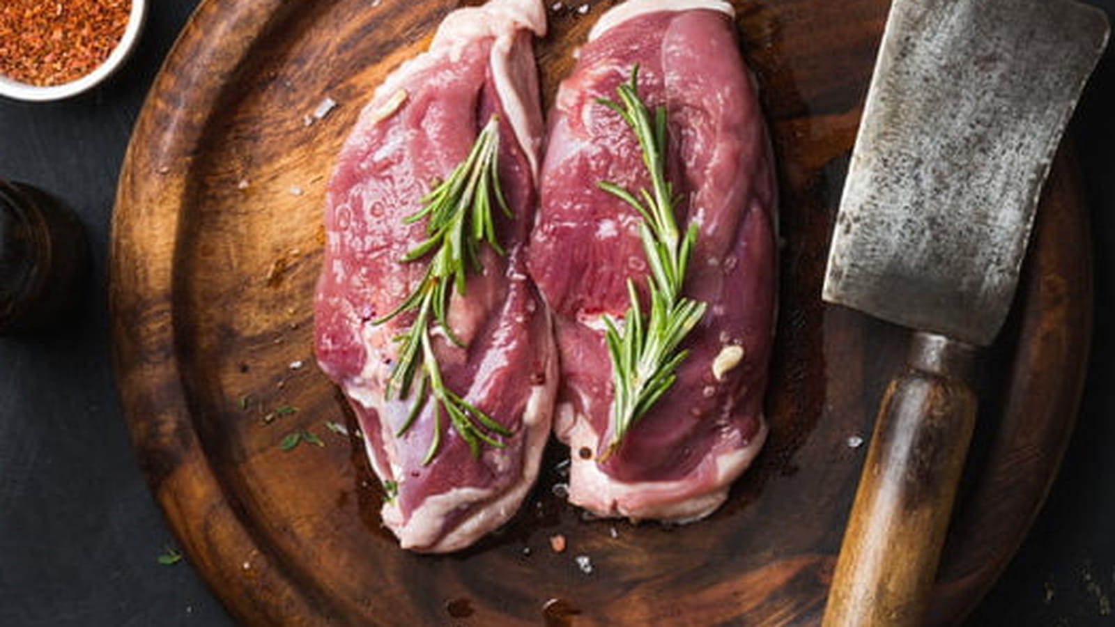 Magret de canard au Bouteville