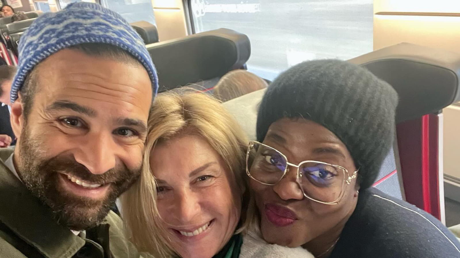 Ycare, Michèle Laroque et Claudia Tagbo