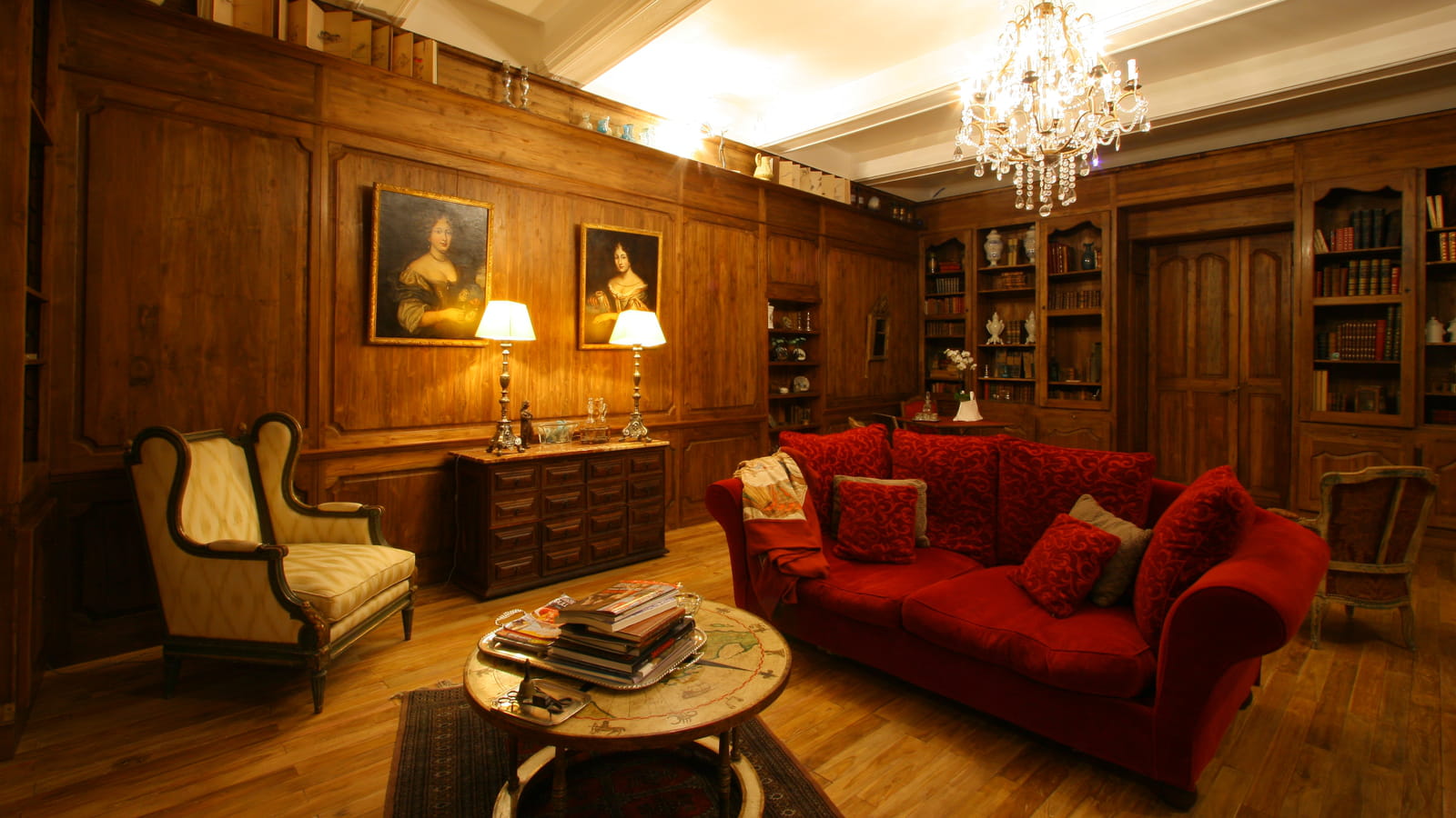 Salon de château