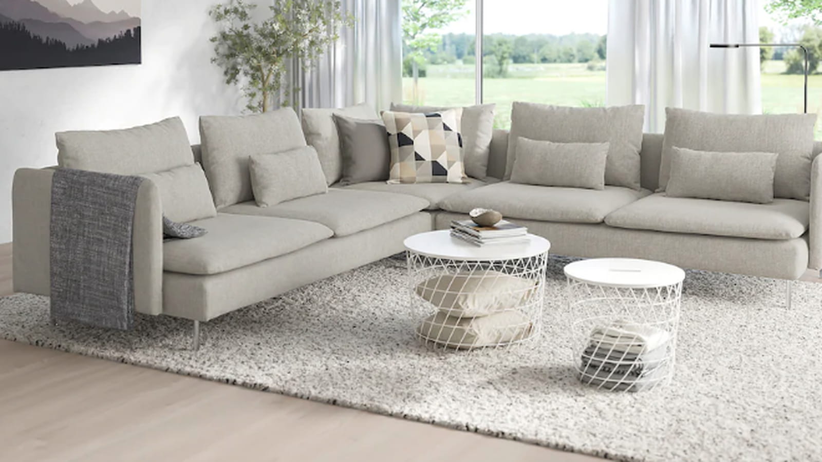 Canapé d'angle personnalisable