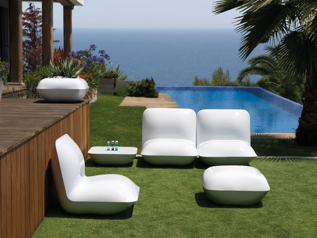 Salon de jardin Pillow par Stefano Giovannoni pour Vondom chez Sodezign