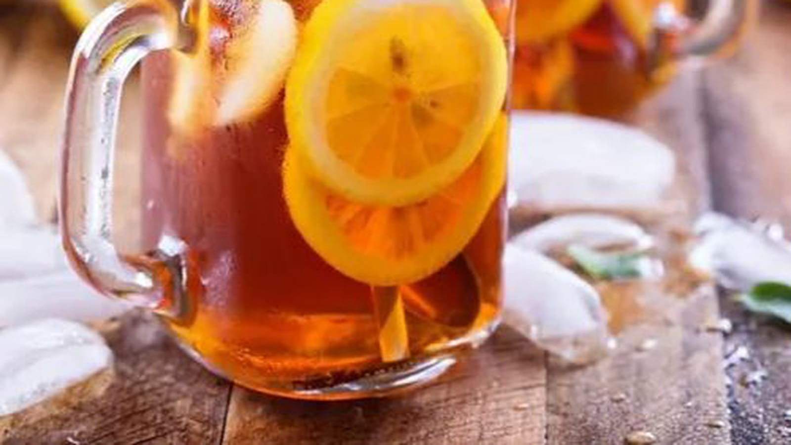 Rosière infusion de menthe fraîche et agrumes glacés