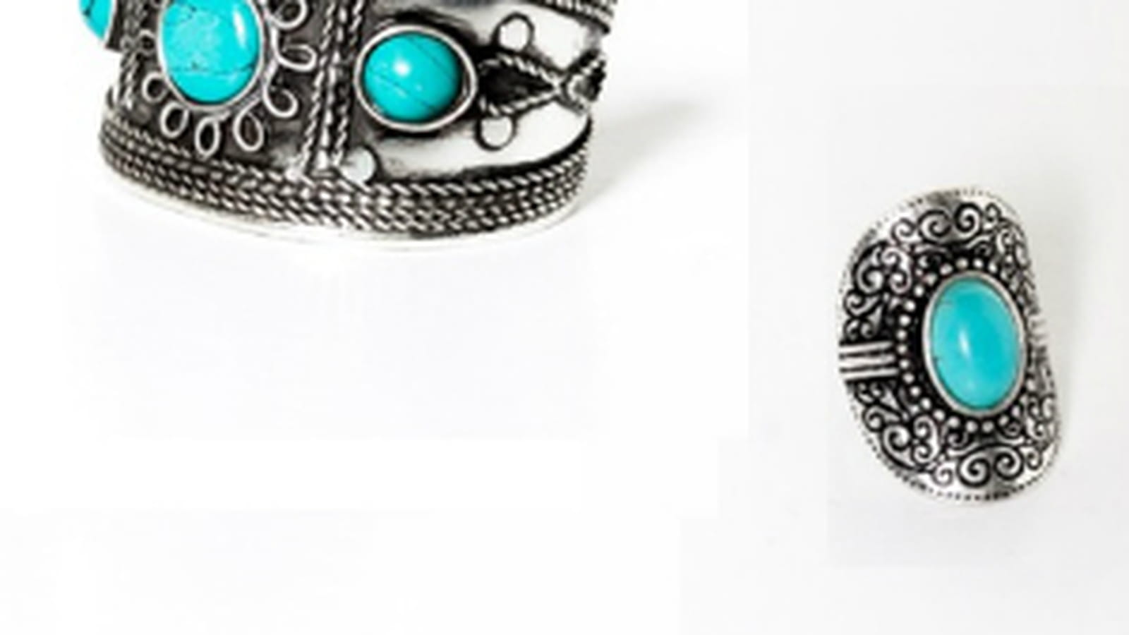 Bracelet et bague Camaïeu