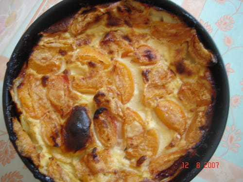 Clafoutis aux abricots rapide