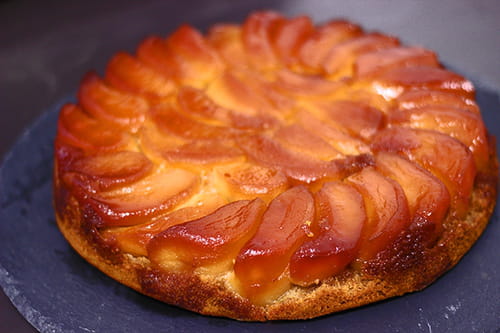 Gâteau tatin aux pommes décadant