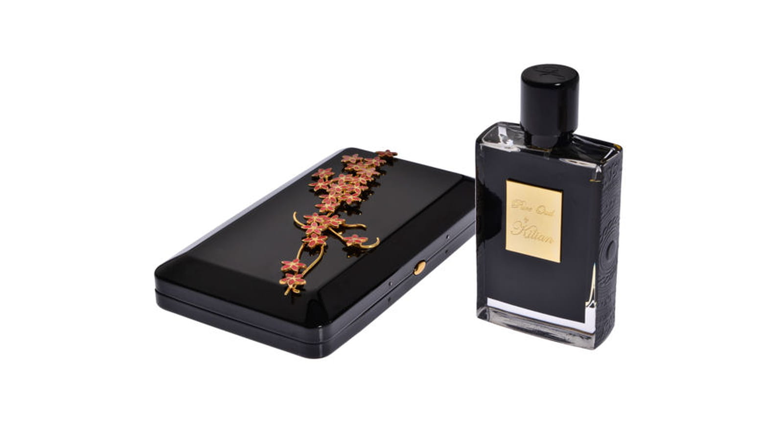 Minaudière et flacon 50 ml à remplir By Kilian au Printemps