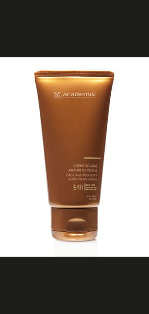 Cr&egrave;me solaire anti rides visage haute protection SPF 40&nbsp;d'Acad&eacute;mie