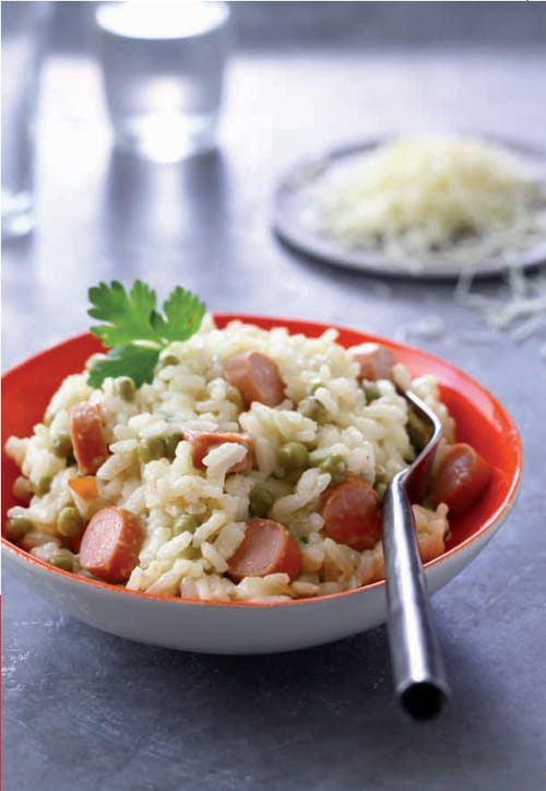 Knacki® en risotto