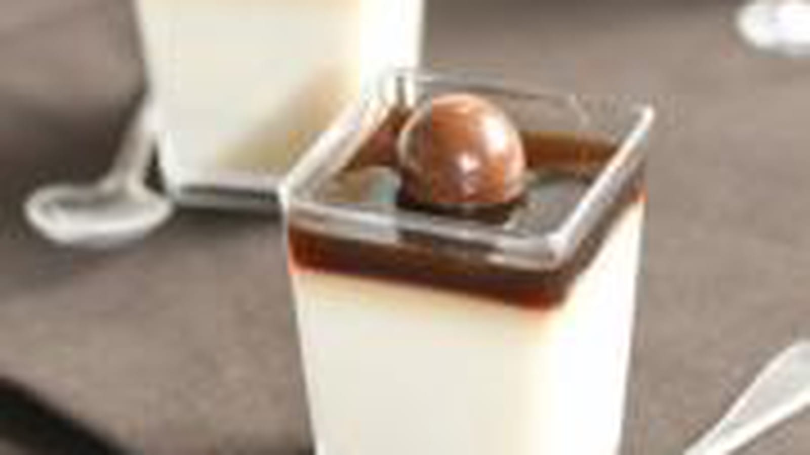 Panna cotta au café
