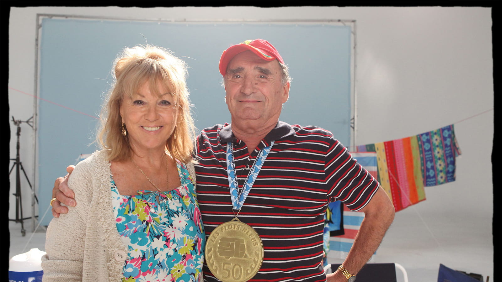 Avec Claude Brasseur