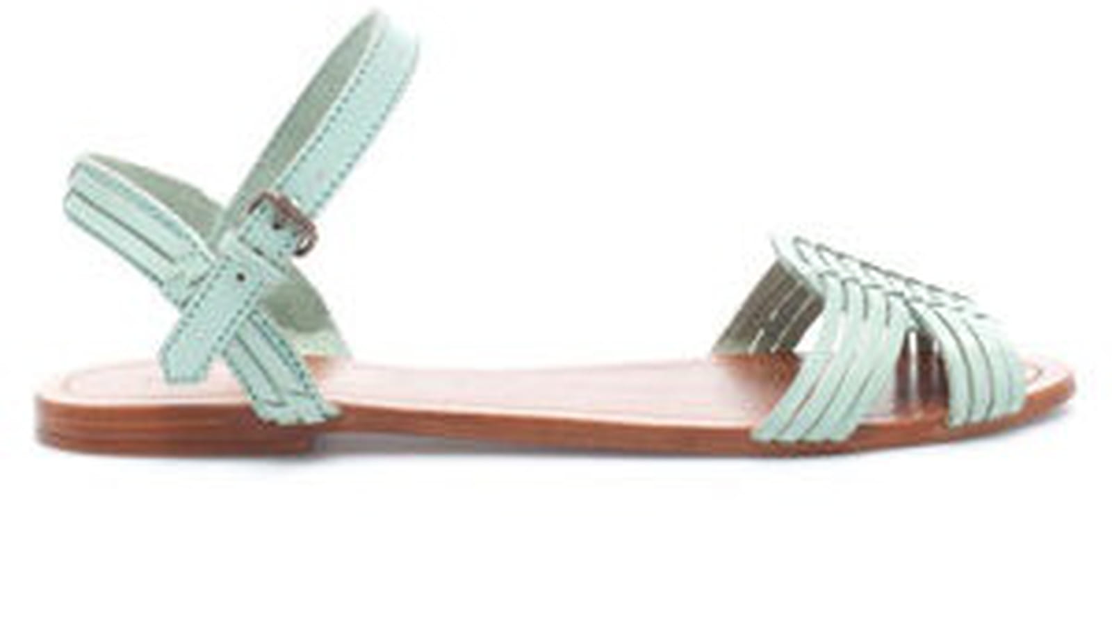 Sandales en cuir de Pull & Bear