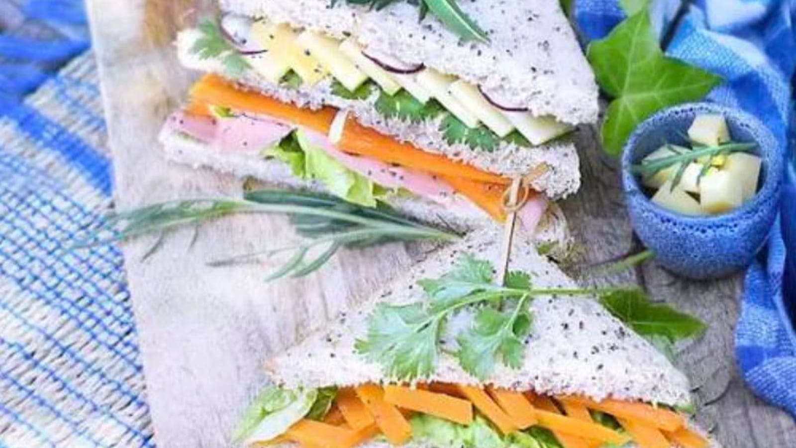 Club-sandwichs aux 2 fromages