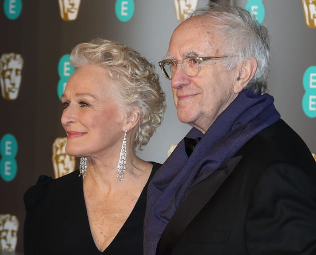 Les acteurs Glenn Close et Jonathan Pryce aux BAFTA