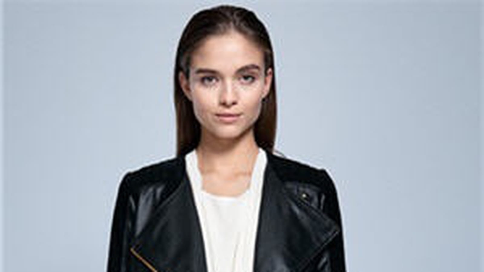Veste en cuir de Zalando Collection