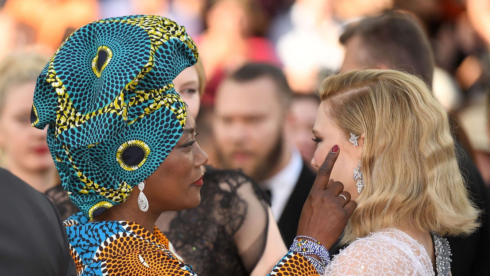 Khadja Nin et Léa Seydoux