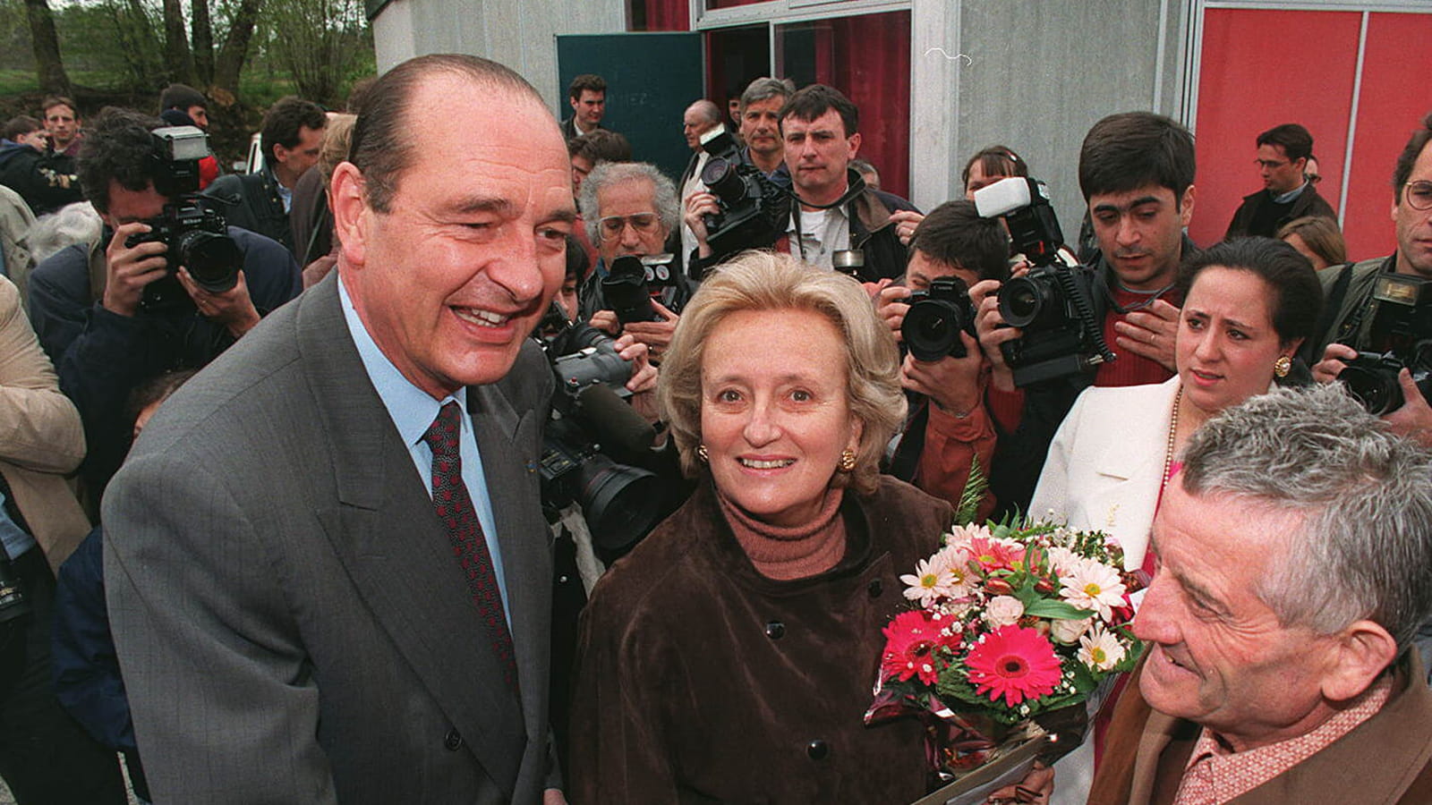 Jacques Chirac et Bernadette Chirac
