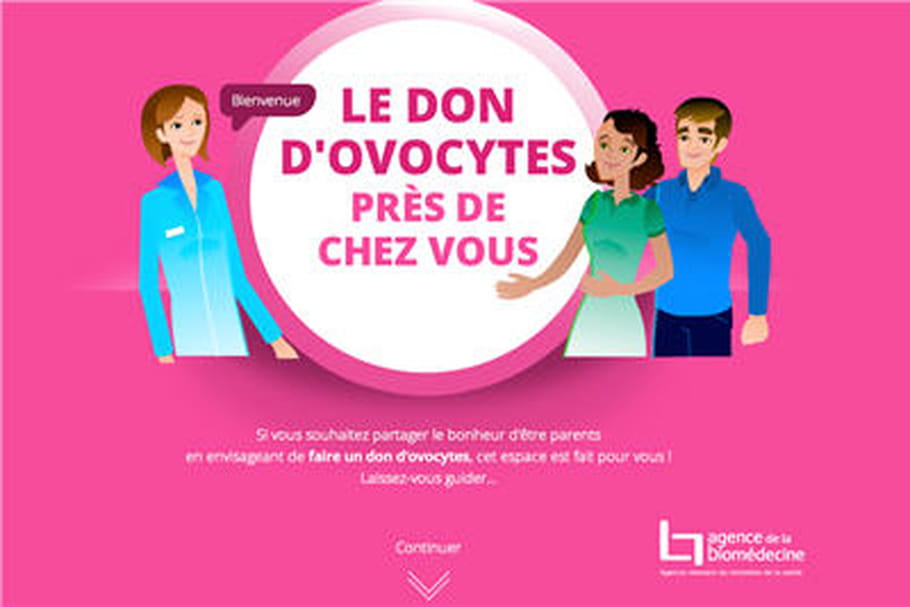 Don d'ovocyte : un nouveau site pour informer les futures donneuses
