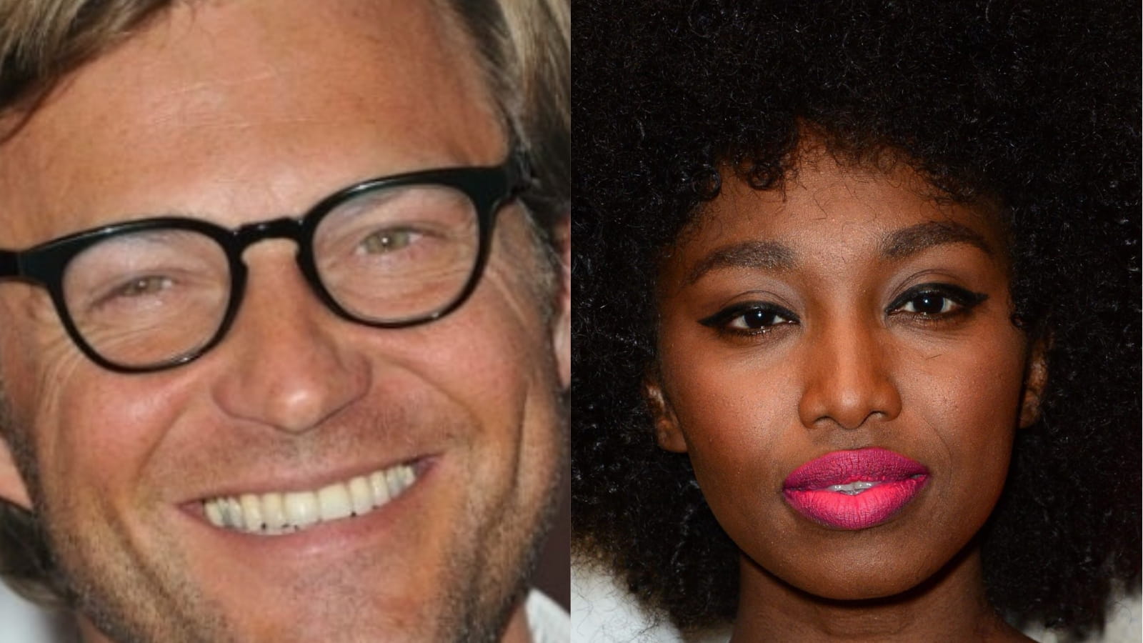 Laurent Delahousse et Inna Modja