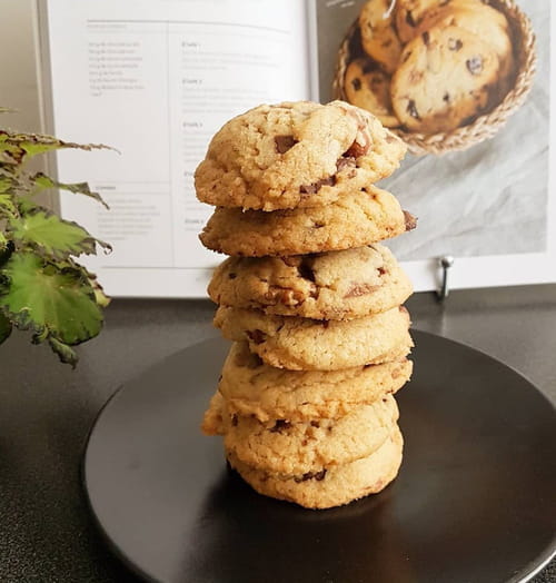 Cookies gourmands aux 3 chocolats (avec vergeoise)