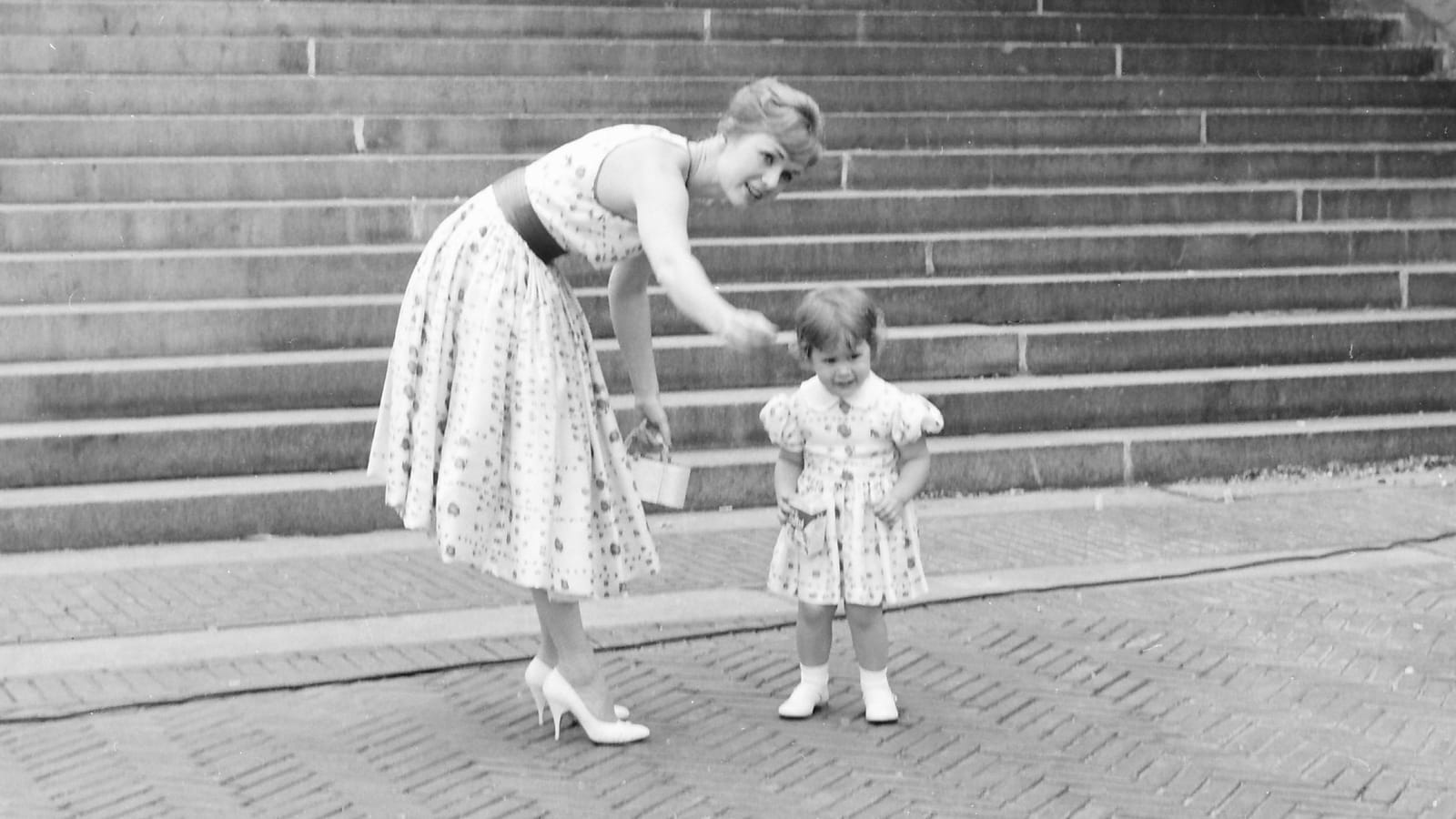 Avec sa fille, Carrie Fisher 