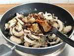 Pâté en croûte aux champignons : Etape 1