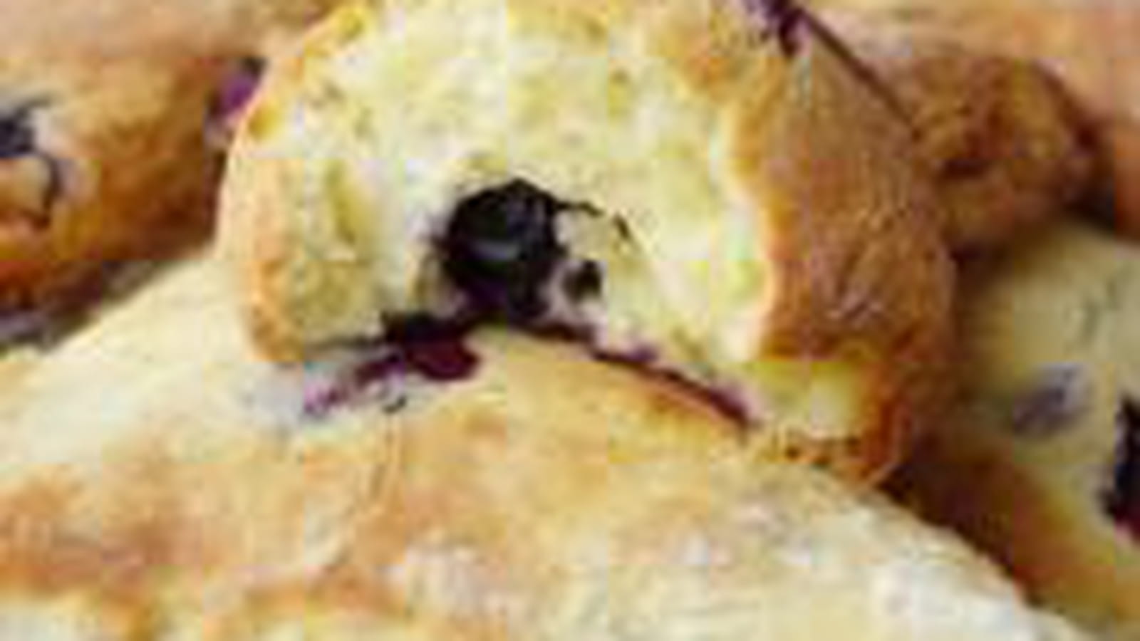 Scones à la myrtille