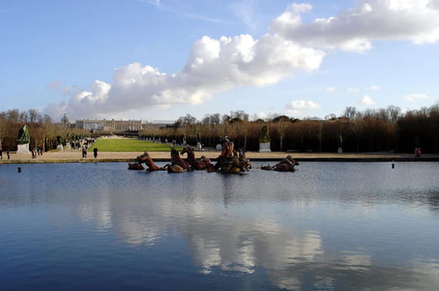 Lumière d'hiver à Versailles