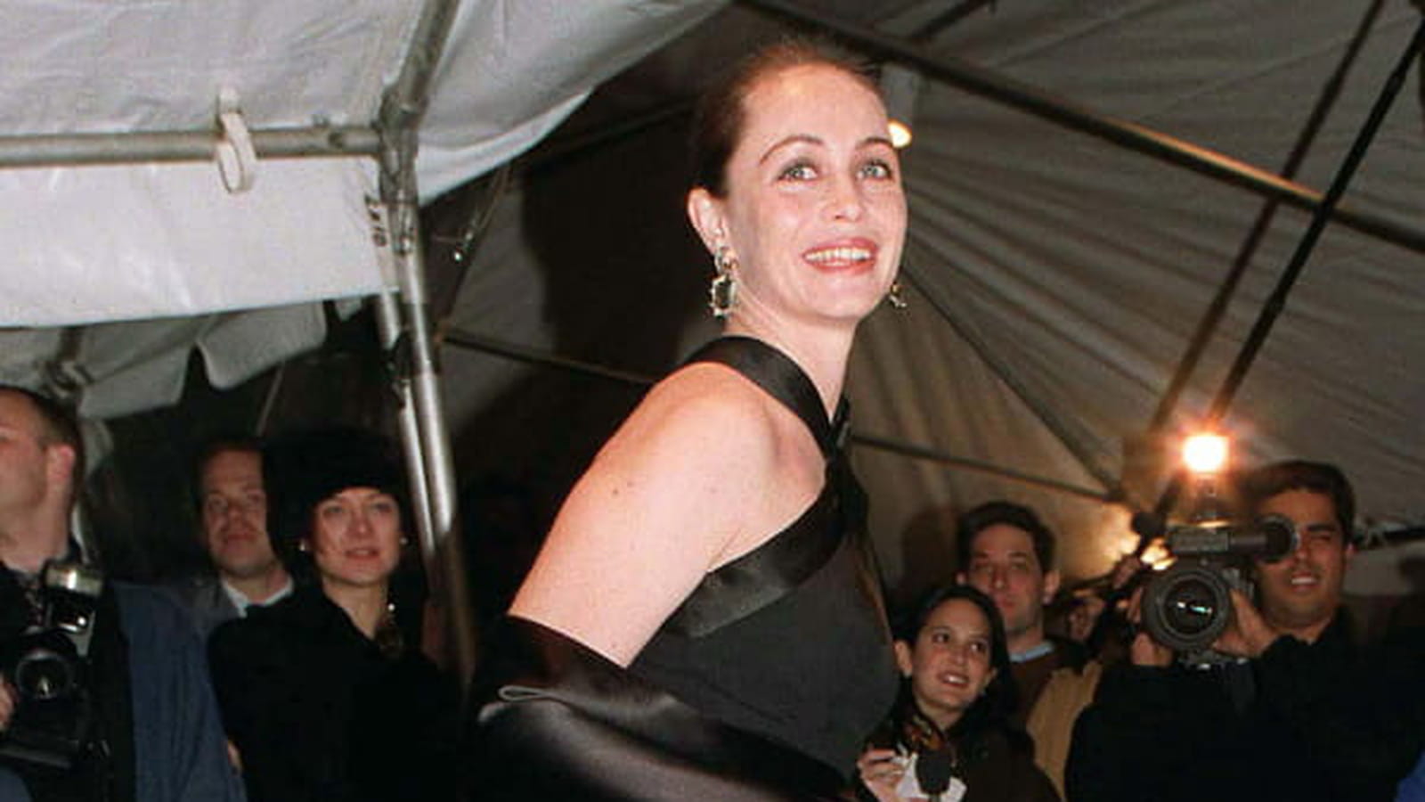 Emmanuelle Béart le 9 décembre 1996
