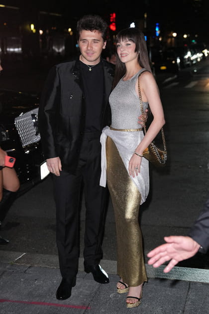 Brooklyn Beckham et Nicola Peltz au d&eacute;fil&eacute; Tom Ford