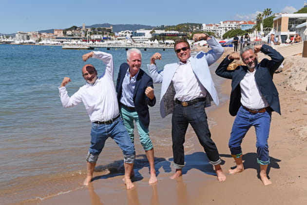 L'équipe du film "Wonders of the Sea 3D" se la joue dieux grecques