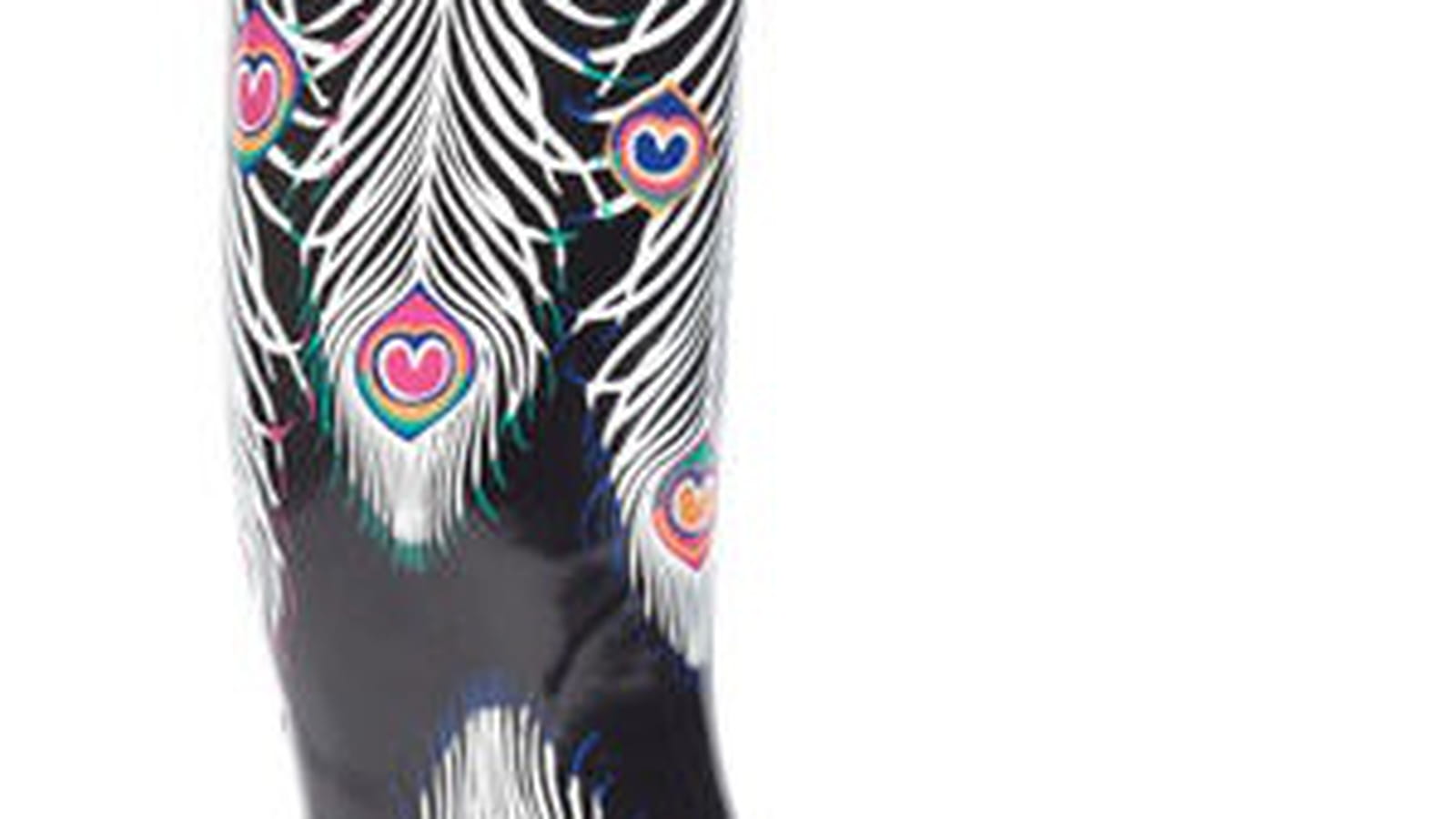 Bottes en caoutchouc "Peacok" de Matthew Williamson pour Havaianas