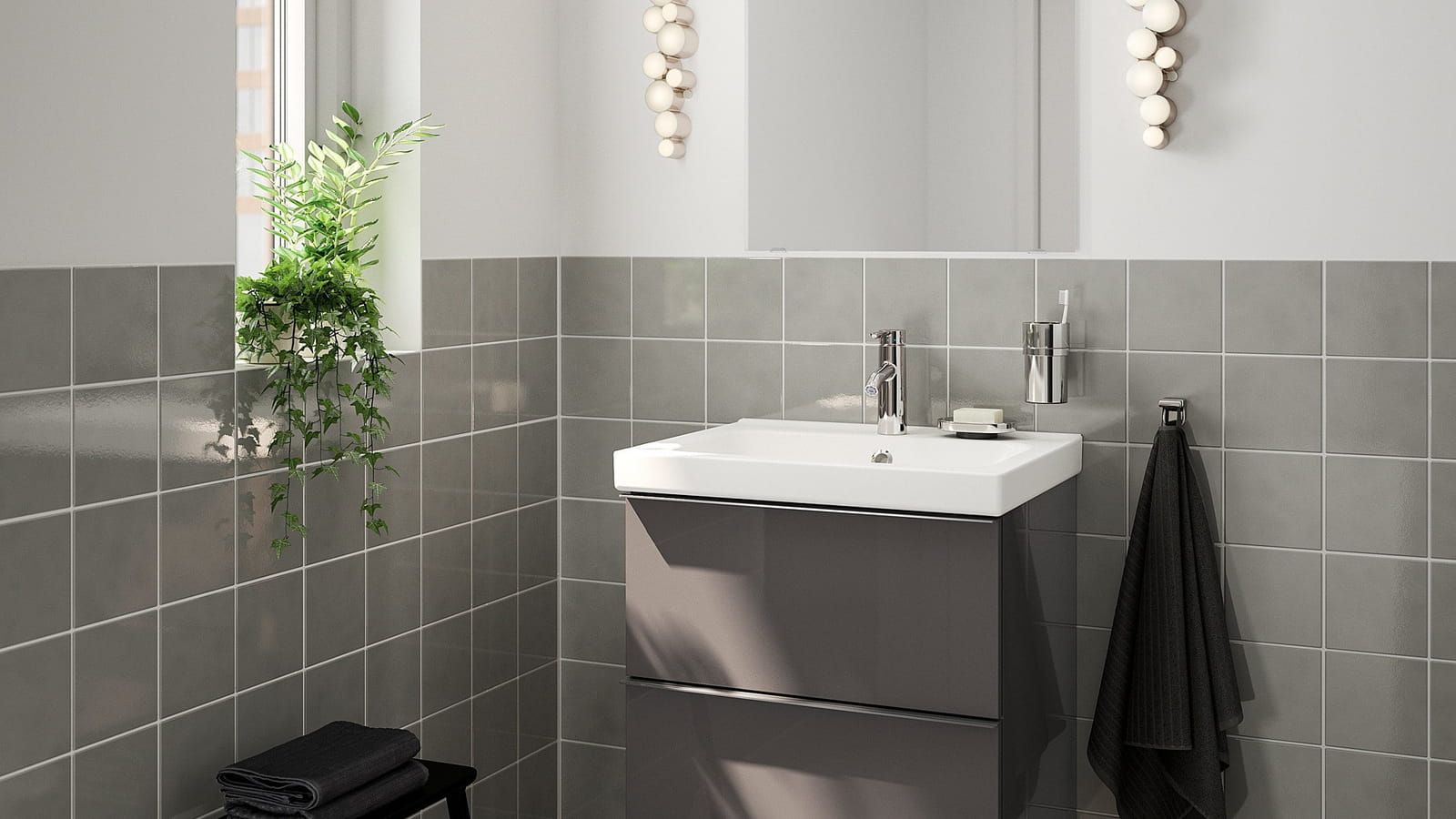 Le mobilier de salle de bains Godmorgon