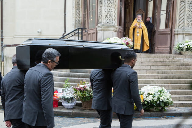 C&eacute;r&eacute;monie fun&eacute;raire de Michel Legrand