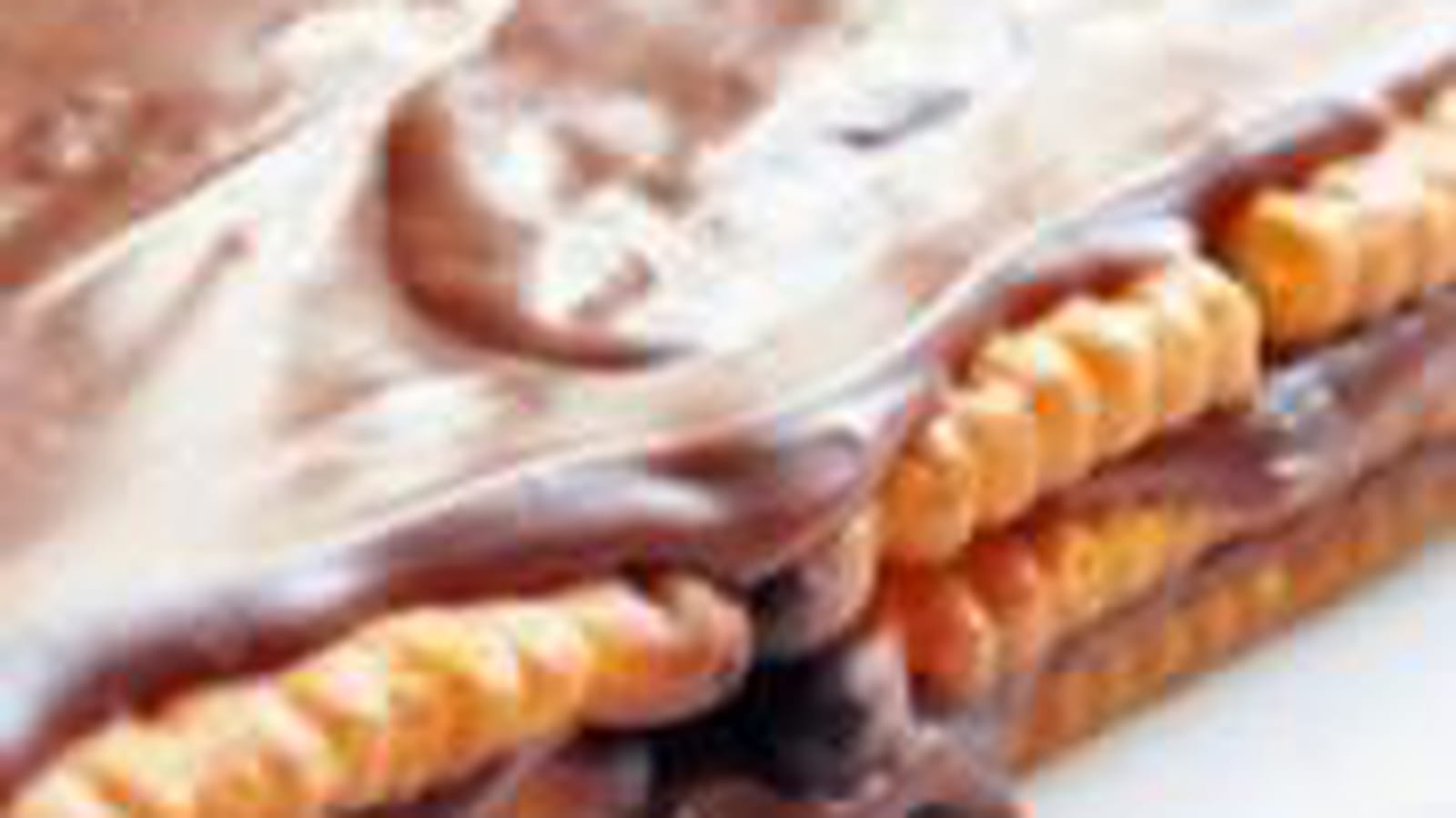 Pavé petit beurre & chocolat au lait
