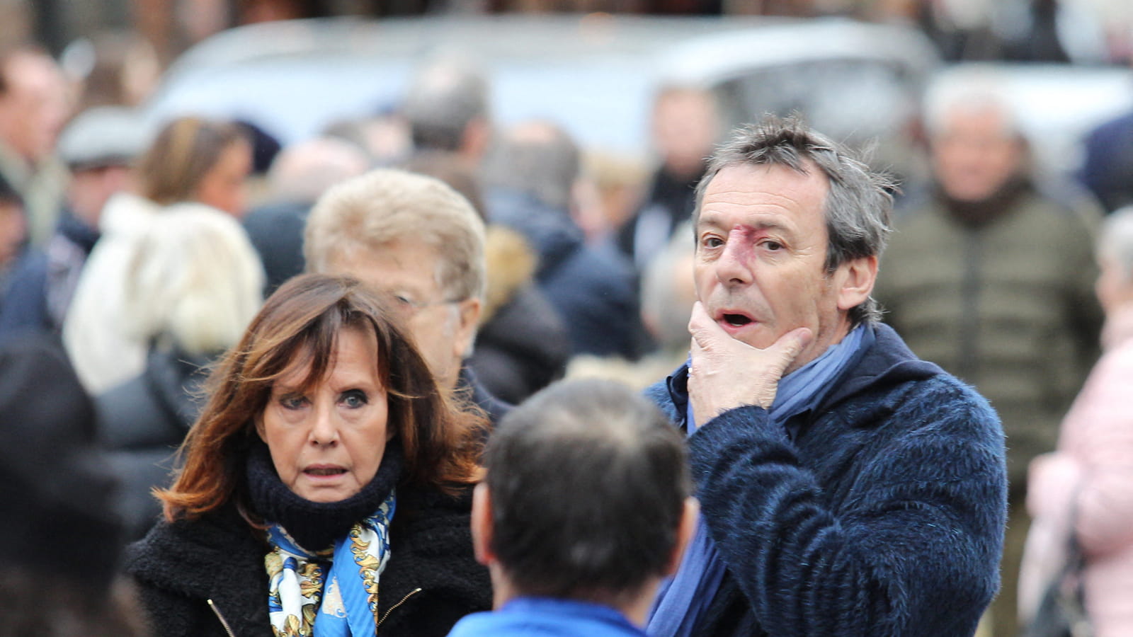 Denise Fabre et Jean-Luc Reichmann