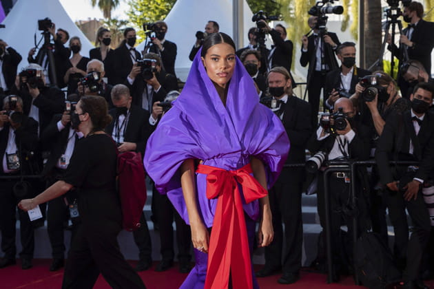 Tina Kunakey, emball&eacute;e par le Festival