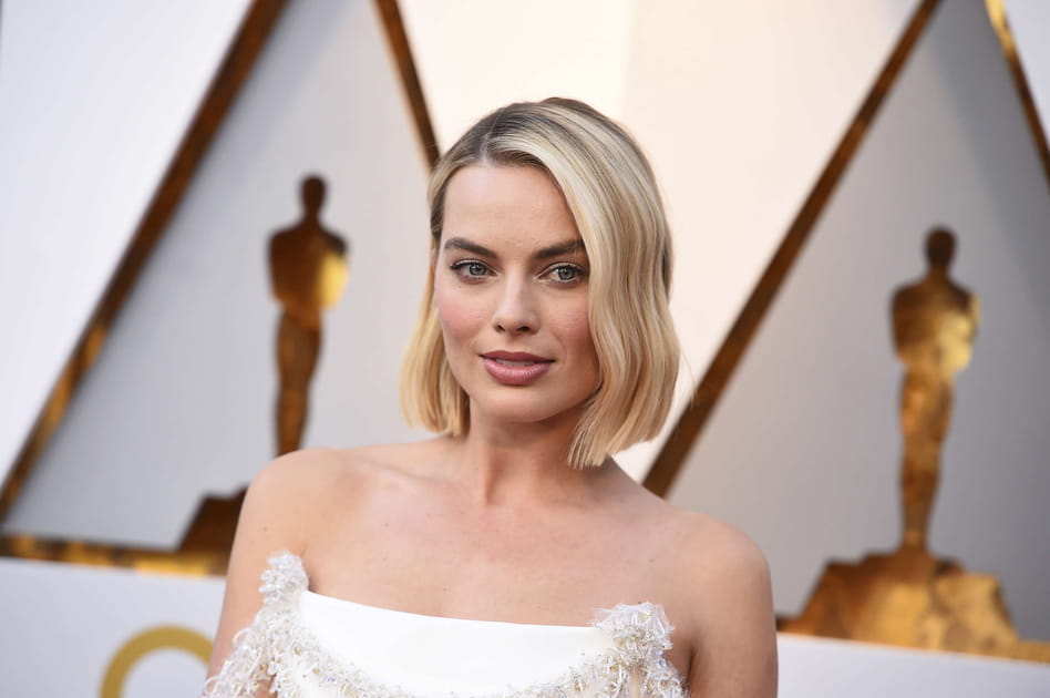 Le carr&eacute; ondul&eacute; de Margot Robbie