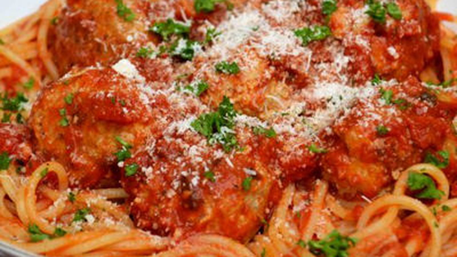 Spaghetti aux boulettes de viande
