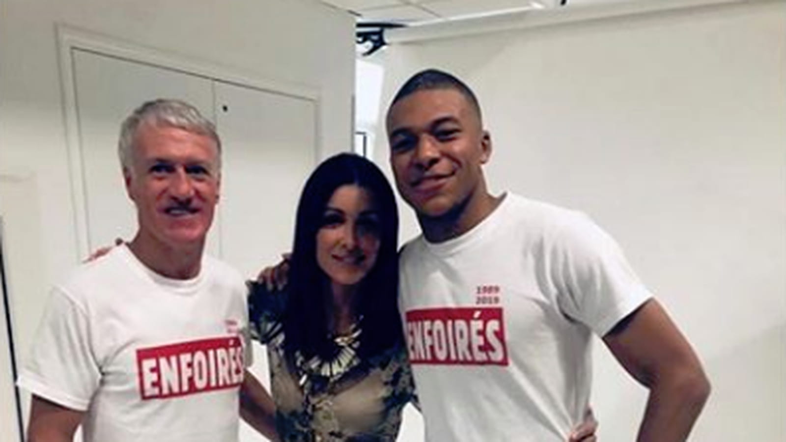 Didier Deschamps, Jenifer et Kylian Mbappé