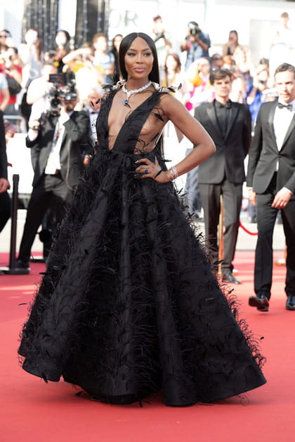 Naomi Campbell en Valentino