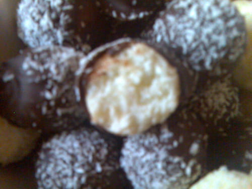 Bouchées noix de coco sans sucre